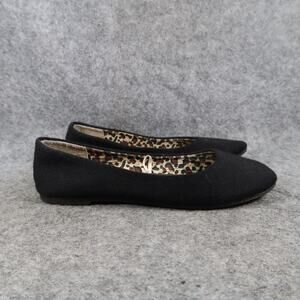 Simply Petals Shoes Kids 1 Ballet Flats Slip On Black Classic Round Toe Girls